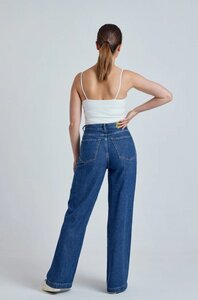 Wide Leg Jeans Modell: Etta - Flax and Loom