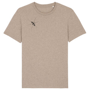 T-Shirt "Schnake", Männershirt, Herrenshirt, bedruckt, Siebdruck, T-Shirt, Bio-BaumwolleBio- - Spangeltangel