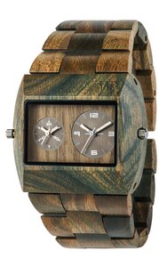 Holz-Armbanduhr JUPITER RS ARMY | 100% hautverträglich - WEWOOD