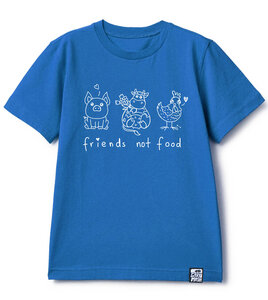 Kinder T-Shirt friends not food aus Bio-Baumwolle - Gary Mash