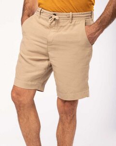 Herren Bermuda-Shorts Straight Fit aus nachhaltigen Lyocellfasern und Leinen - YTWOO