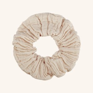 Musselin Scrunchie Haargummi aus 100% Bio-Baumwolle - NORDLICHT