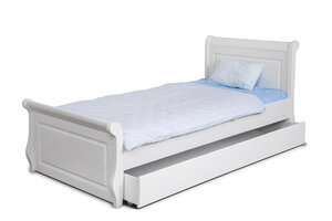 einzelbett mit bettkasten buche, betten, Öko-betten bei avocadostore, Design ideen