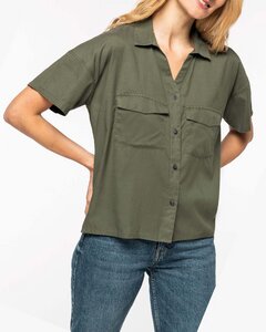 Damenhemd mit Lyocell TENCEL Oversize - Modern, Lässig und Nachhaltig - YTWOO
