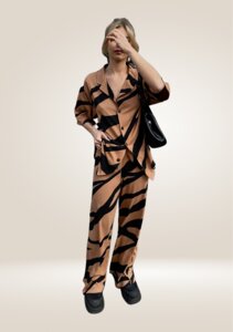 Modal Hemd - Tiger - noemvri fashion label