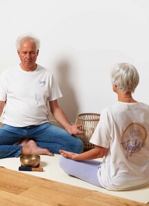 Yoga Unisex Shirt | LET'S MEDITATE TOGETHER - SPARKLES OF LIGHT