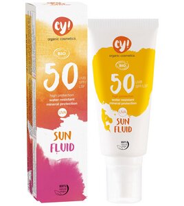ey! cosmetics Sonnenfluid LSF 50 - ey! organic cosmetics