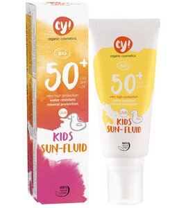 ey! cosmetics Kinder-Sonnenfluid LSF 50+ - ey! organic cosmetics