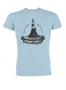 Herren T-Shirt "Captain Lighthouse" aus 100% Bio Baumwolle  - Human Family