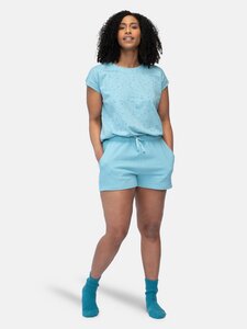 Damen Short in Strukturmuster, aus Bio Baumwolle und GOTS zertifiziert - greenjama
