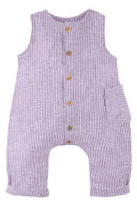 Baby Mini-Jumper/Overall ohne Arm reines Leinen - Pure-Pure