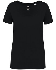 Damen-T-Shirt mt Slub Optik aus 100% Bio-Baumwolle - YTWOO
