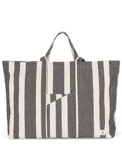 Nachhaltige Beuteltasche mit Streifenmuster aus recycelten Materialien | Shopping Bag | Strandtasche - YTWOO
