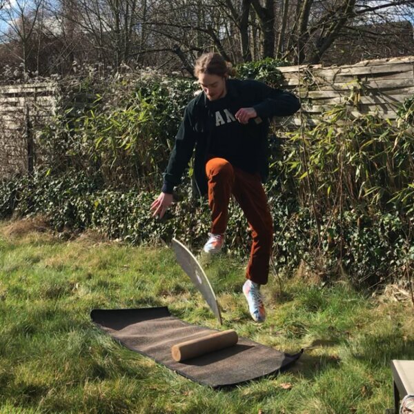 Hillseye Boards EcoFreestyle Balance Board 'CARBON BLAZE' Avocadostore