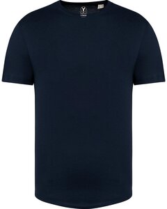 Herren-T-Shirt mit abgerundetem Saum aus 100% nachhaltiger Bio-Baumwolle - YTWOO