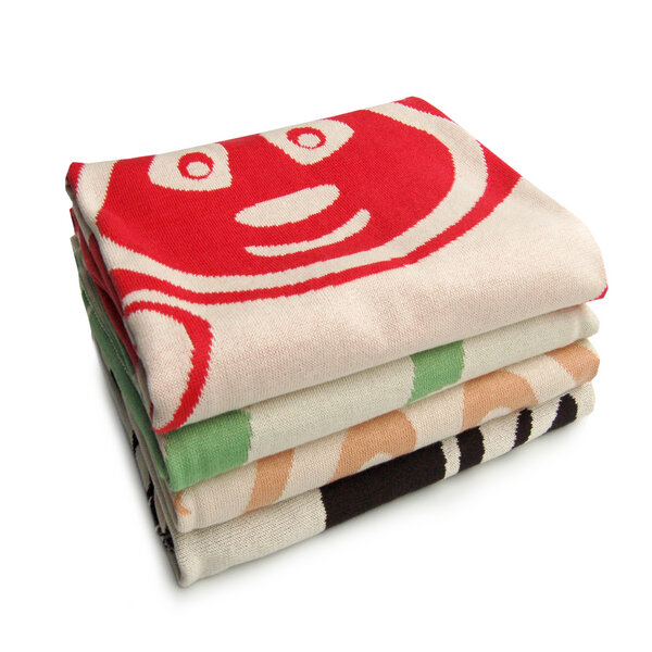 Sonnenstrick - Pandabär Decke aus zertifizierter Bio-Baumwolle |  Avocadostore | Kuscheldecken