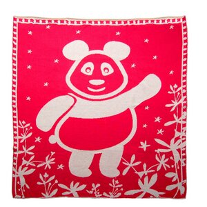 Pandabär Decke aus zertifizierter Bio-Baumwolle - Sonnenstrick