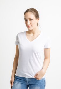 Damen T-Shirt mit V- Ausschnitt EVOKER - TORLAND