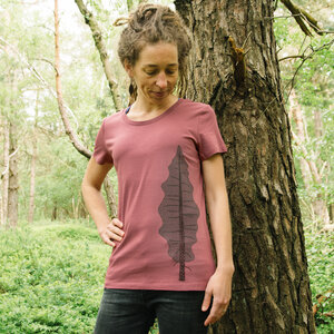 Tanne T-Shirt Damen aus Biobaumwolle - Cmig