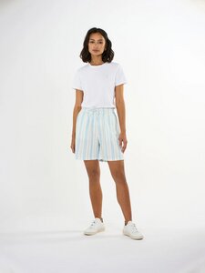 Cotton elastic waist shorts - KnowledgeCotton Apparel