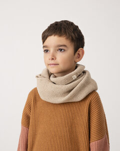 Gestrickter Schal für Kinder und Erwachsene aus recycelter Wolle / Loop Scarf - Matona