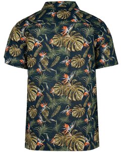 Herren Hawaii Hemd | Bio -Baumwolle-Leinen-Mix | Aloha Shirt | Kurzarm Hemd - YTWOO