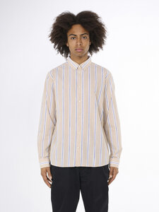 Hemd gestreift - Relaxed fit striped cotton shirt - aus Bio-Baumwolle - KnowledgeCotton Apparel