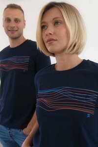 Unisex Shirt - Reine Biobaumwolle & Faire Herstellung / Sunset - Kultgut