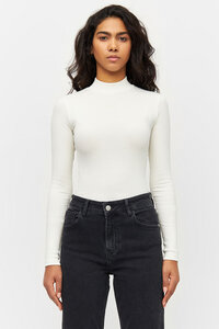 Langarmshirt - Rib high neck long sleeved - aus Bio-Baumwolle - KnowledgeCotton Apparel