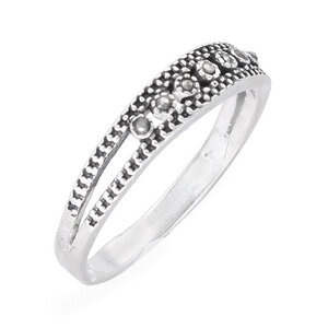 Silber Ring Diadem Fair-Trade und handmade - pakilia