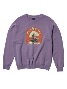 Farbiges Sweatshirt - Lasse Every Mountain - bedruckte und bestickte Baumwolle - Nudie Jeans