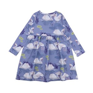 Langarm Kleid aus Baumwolle (Bio) - Walkiddy