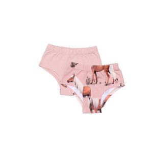 Beauty Horses - pink - Brief - Walkiddy