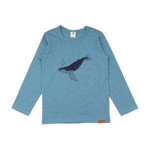 Whale Friends - blue - Langarm Shirt - Walkiddy