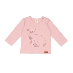 Pink - Rosa - Langarm Shirt - Walkiddy