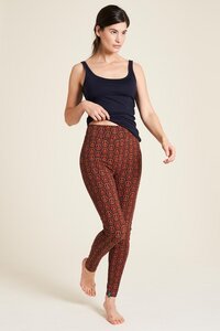 Jersey Leggings mit Muster (W23G01) - TRANQUILLO
