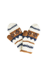Wollhandschuhe Norwegermuster aus mulesingfreier Wolle (W23M25) - TRANQUILLO