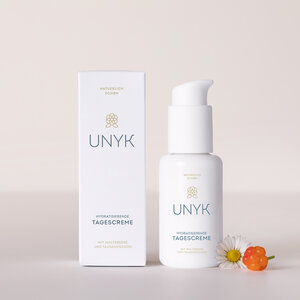 Hydratisierende Tagescreme mit Moltebeere & Tausendschön 50 ml - UNKY Cosmetics