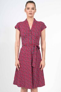 Kleid "Kandis" aus Bio Jersey (GOTS) D-2401 / D-3316 - Chapati Design