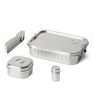 ECO Brotbox - Lunchbox - unterteilbar - 4er Set - Marmita+ - ECO Brotbox