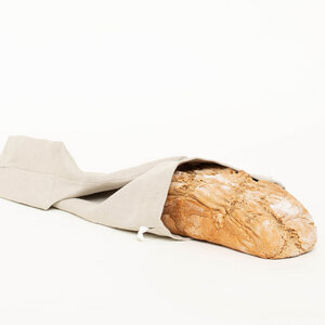 Brotbeutel aus Bioleinen - nahtur-design
