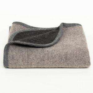 Lodendecke | Warme Wolldecke | Kuscheldecke aus 100% Schurwolle - nahtur-design