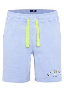 Regular-Fit Jungen-Sweatshorts aus Baumwollmix mit buntem Logo - Polo Sylt