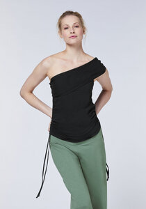 Yoga-Top aus elastischem Baumwollmix im Multi-Design - Detto Fatto