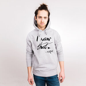 I Saw That - Männerhoodie aus Bio-Baumwolle - Coromandel