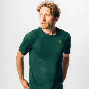 Herren Natural Sport Tee aus TENCEL Lyocell - Grün - VIDAR Sport
