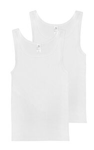 Herren Unterhemd Feinripp Doppelpack - Haasis Bodywear