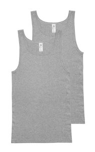 Herren Unterhemd Feinripp Doppelpack - Haasis Bodywear