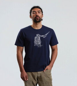 T-Shirt Zugvogel aus Biobaumwolle - Gary Mash