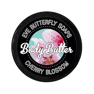 Shea Body Butter "Cherry Blossom" - Eve Butterfly Soaps